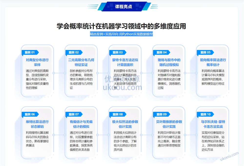 机器学习中的概率统计应用实践「完结无密」