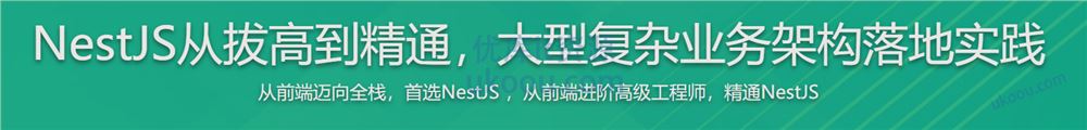 NestJS 从拔高到精通，大型复杂业务架构落地实践「已完结」